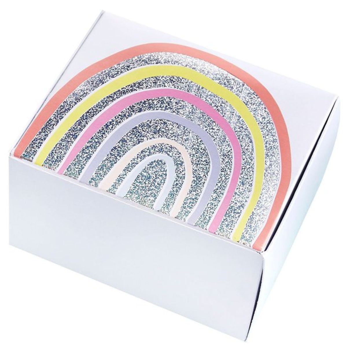 Rainbow Mini Cake Boxes (10pk)