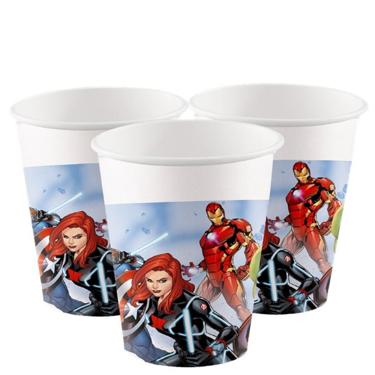 Avengers Infinity Stones Paper Cups - 200ml (8pk)