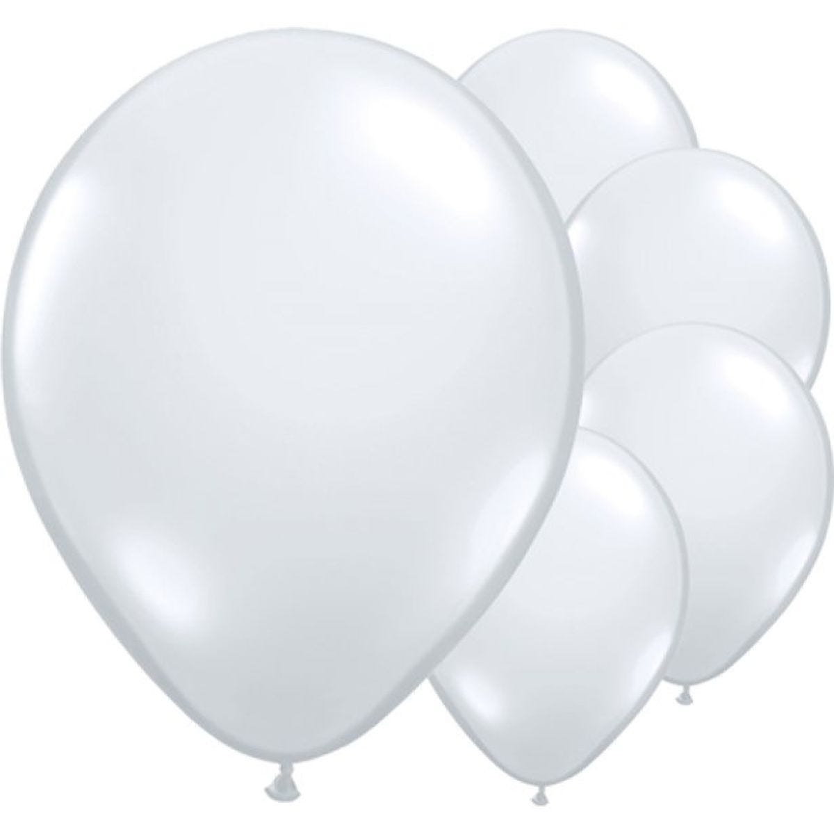 Diamond Clear Balloons - 16" Latex