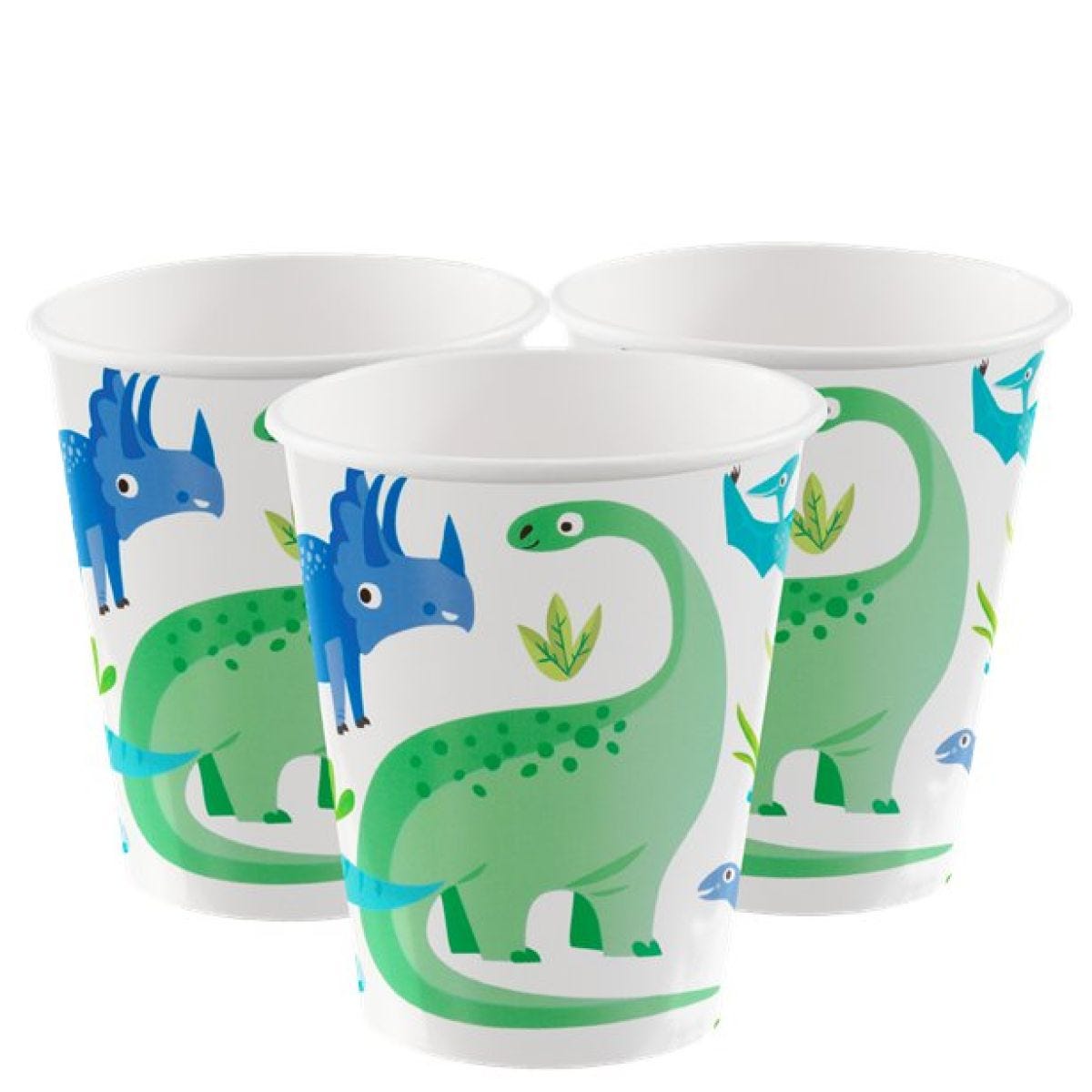 Dino-Roar Paper Cups - 266ml