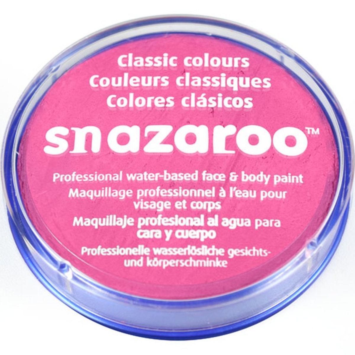 Snazaroo Bright Pink Face Paint - 18ml