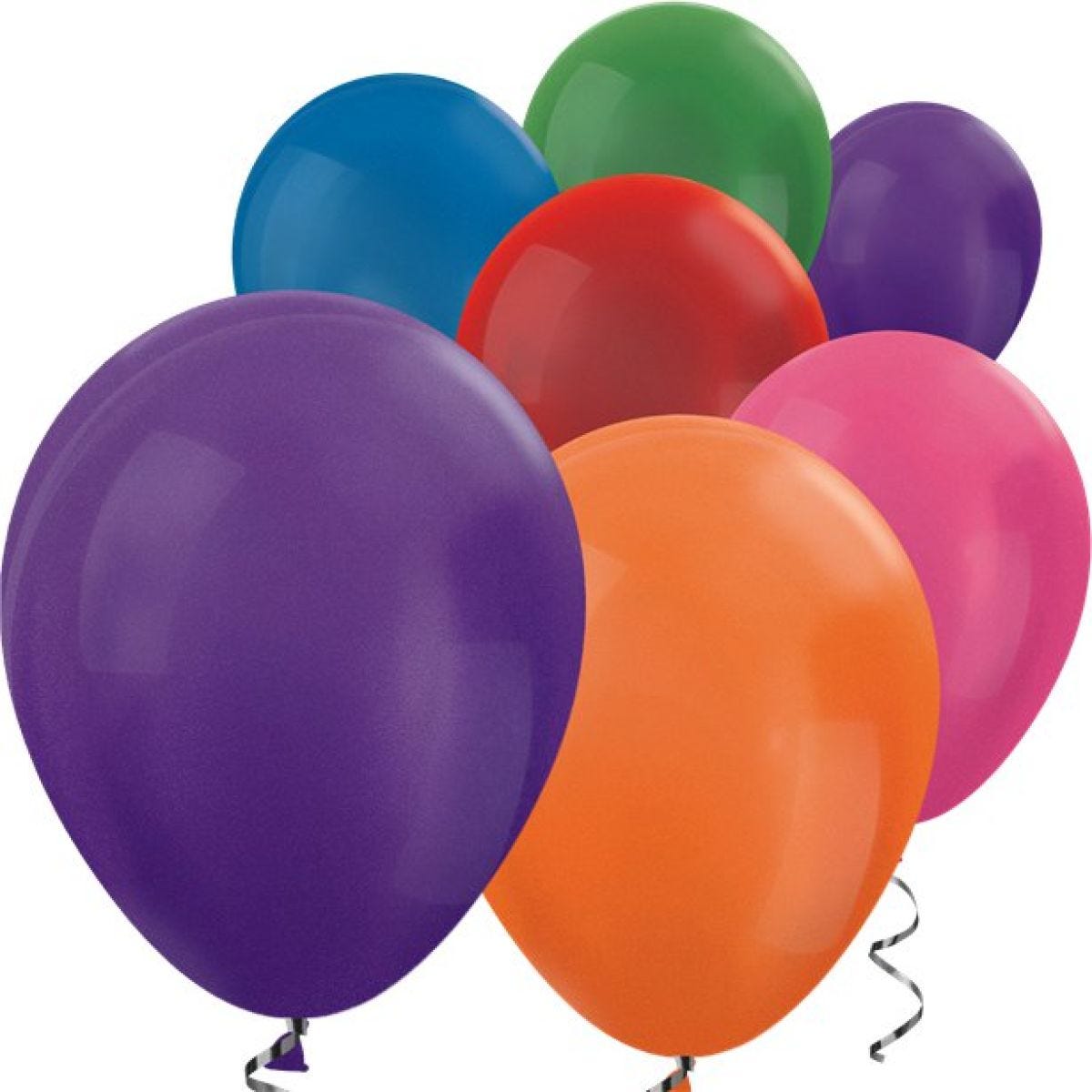 Assorted Metallic Mini Balloons - 5" Latex Balloons