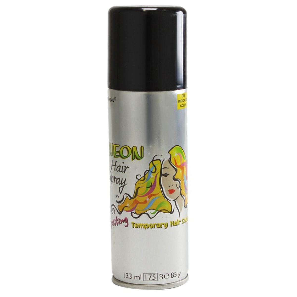 Coloured Hair Spray - Black 133ml