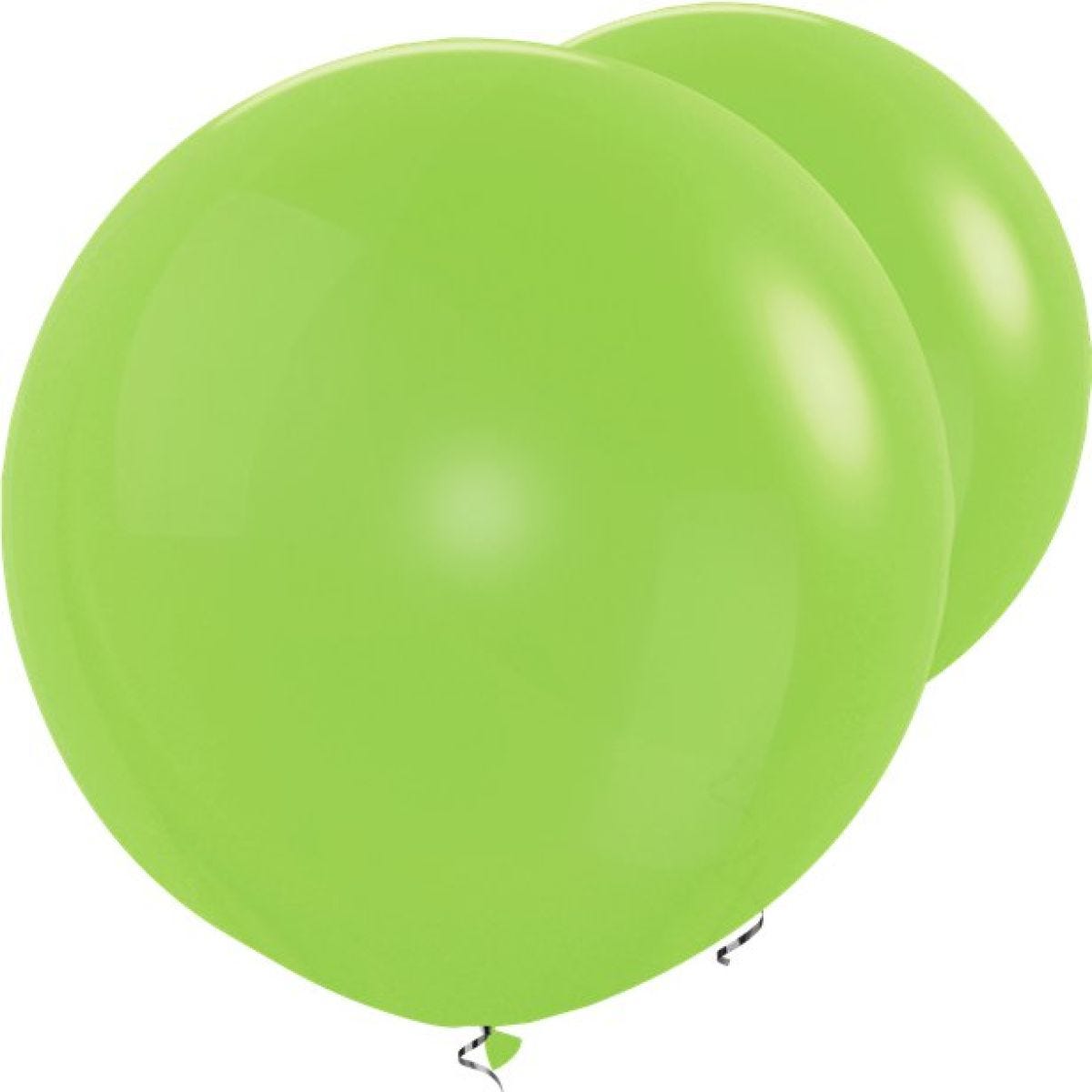 Lime Green Giant Balloons - 36" Latex
