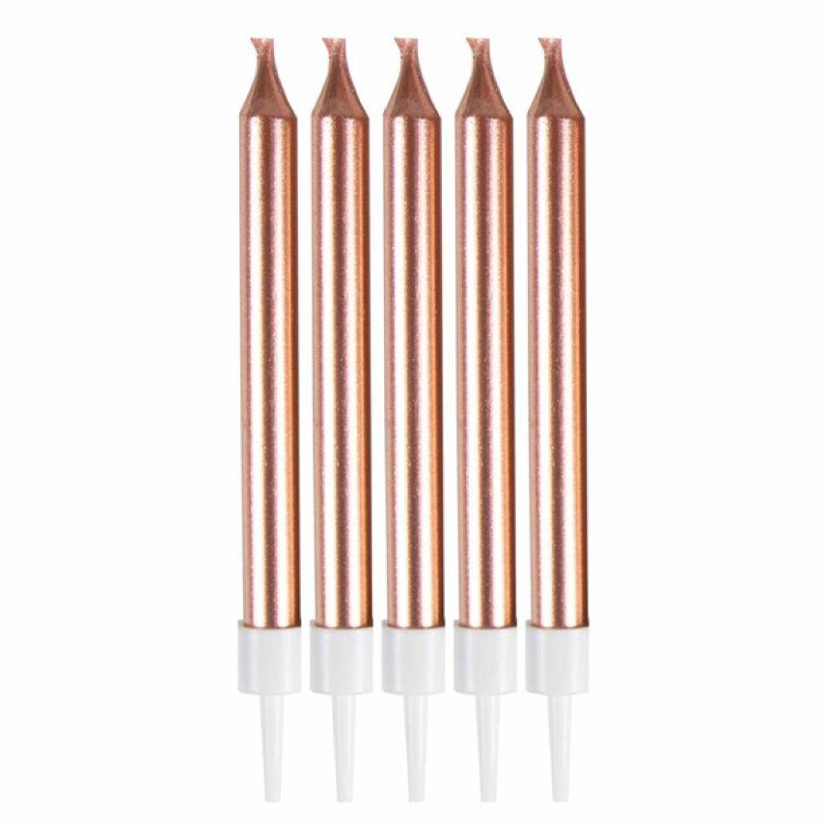 Rose Gold Candles - 6cm