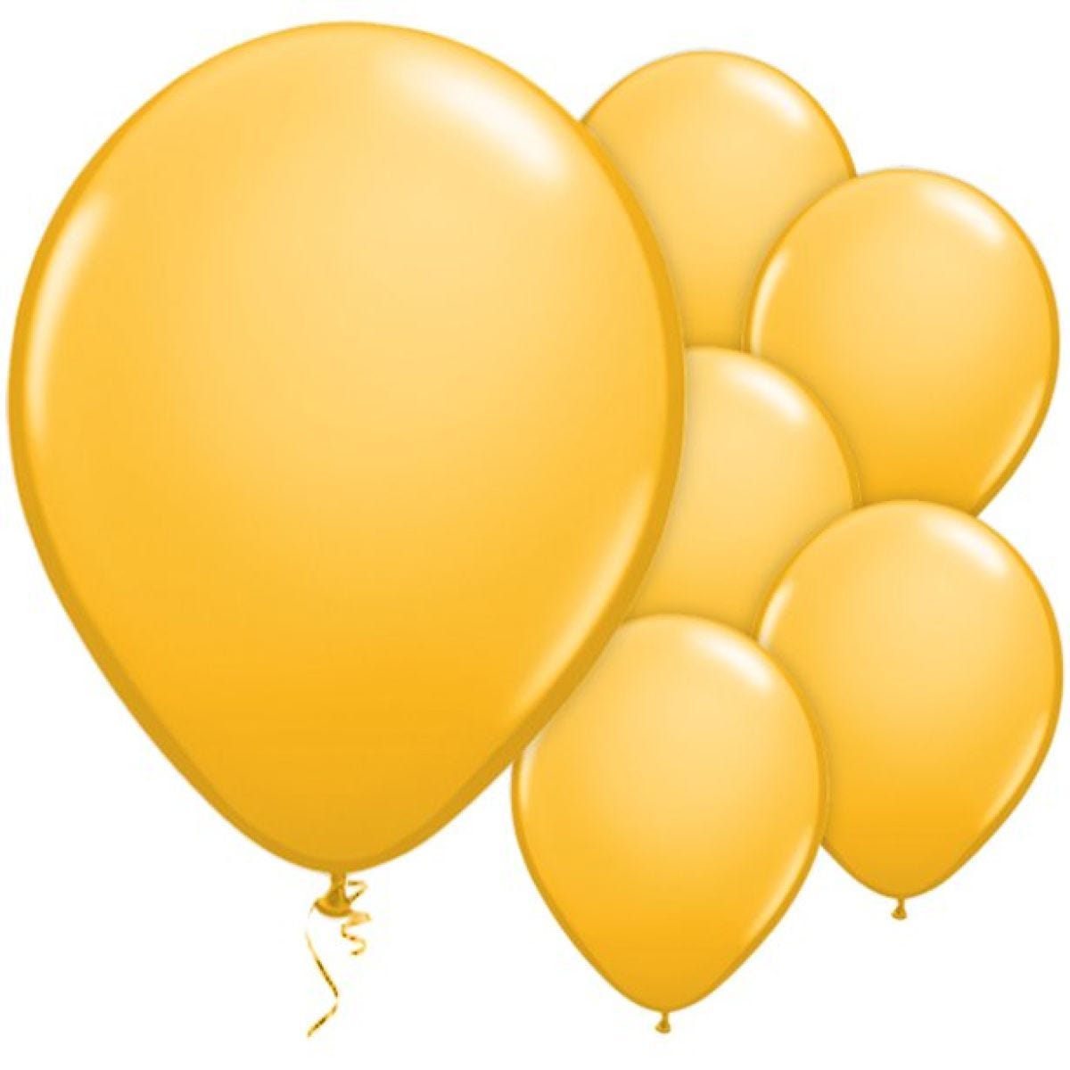 Goldenrod Balloons - 11&apos;&apos; Latex