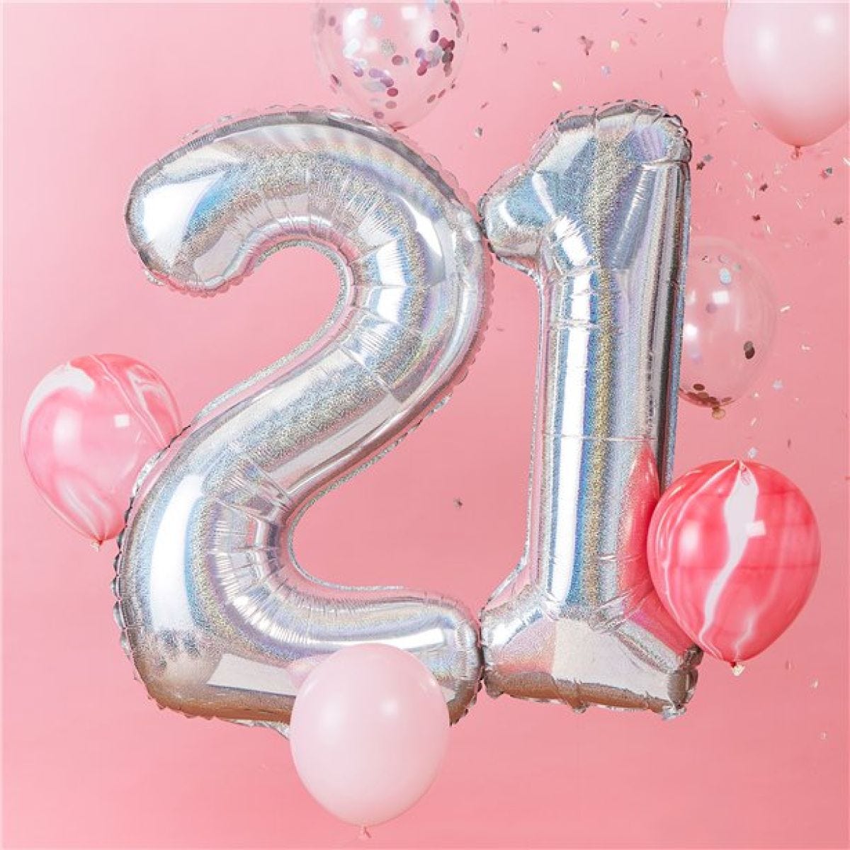 Birthday shop age balloons