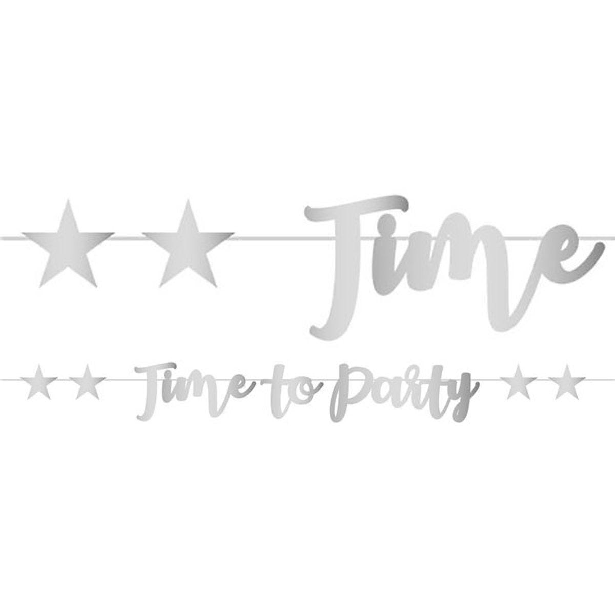 Time to Party Letter Banner - 2.5m