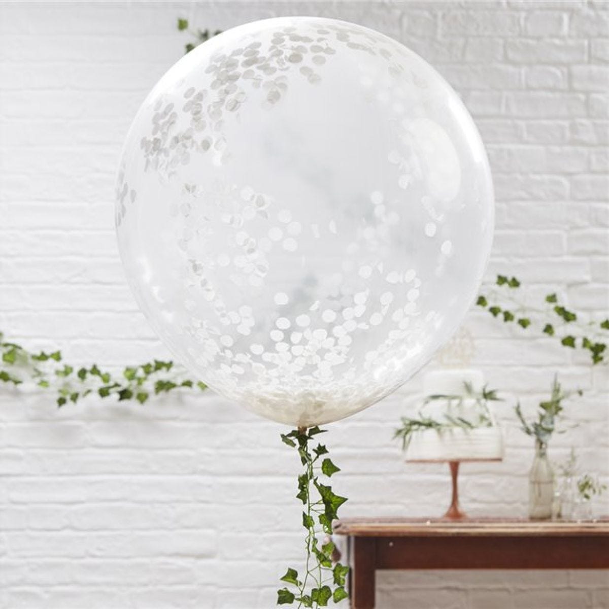 Beautiful Botanics Giant Confetti Balloons - 36"