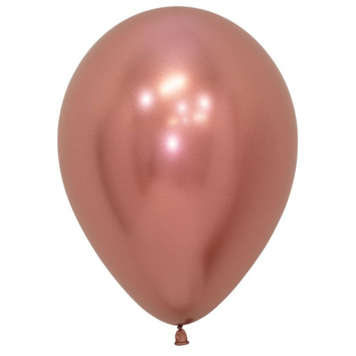 Rose Gold Reflex Balloons - 12" Latex (50pk)