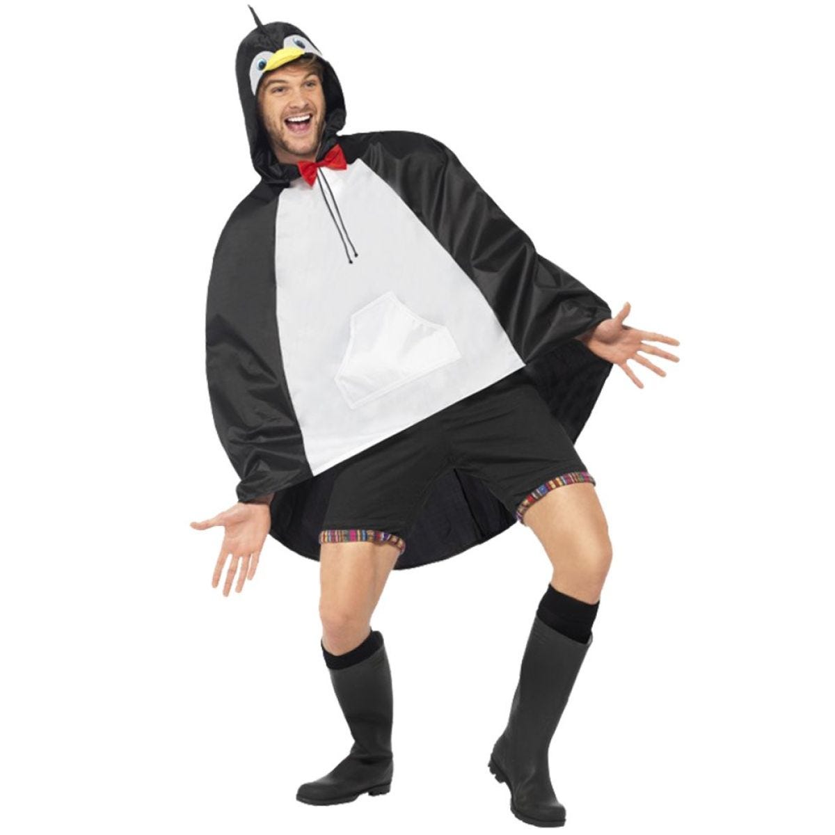 Penguin Party Poncho - Adult Costume