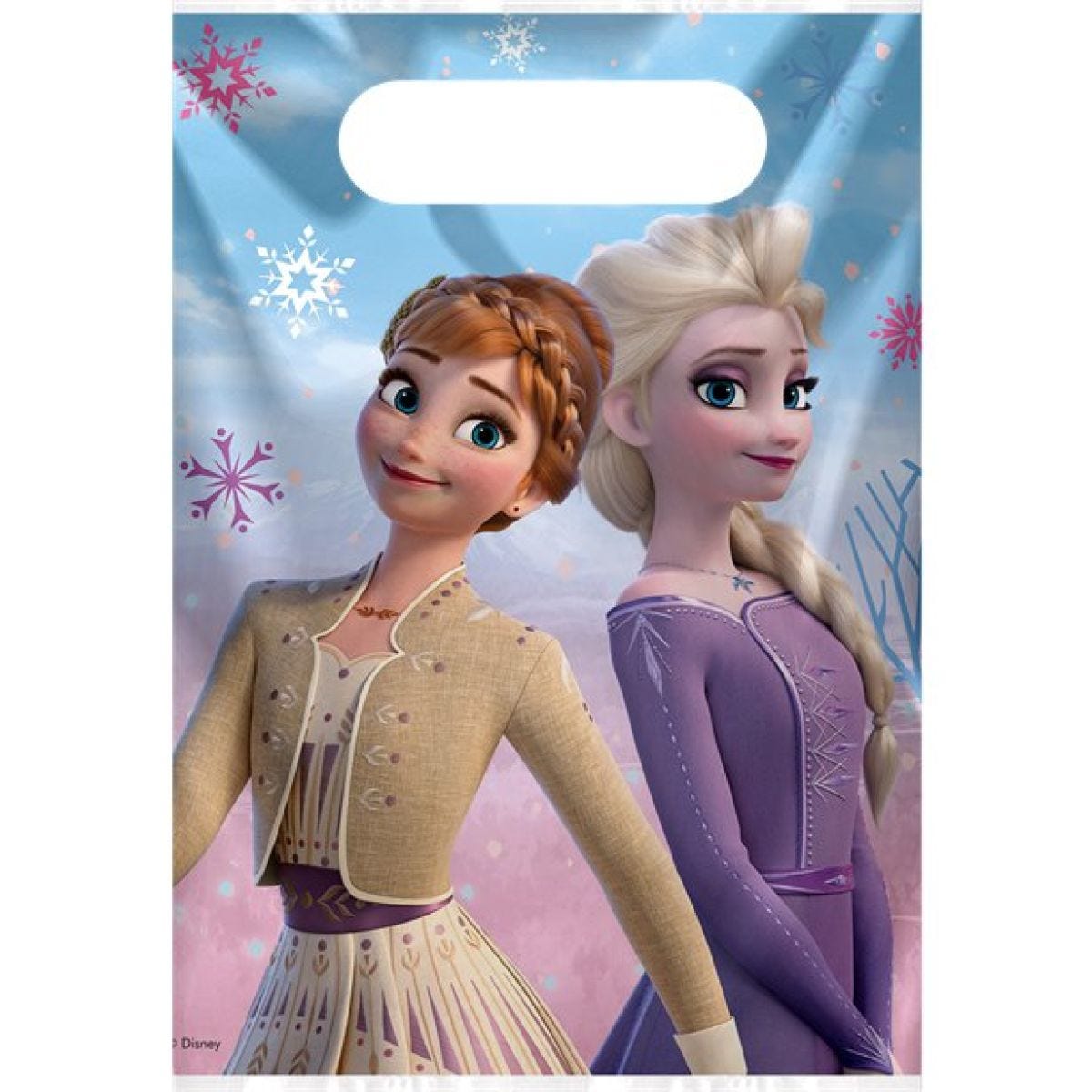 Disney Frozen 2 Wind Spirit Plastic Loot Bags