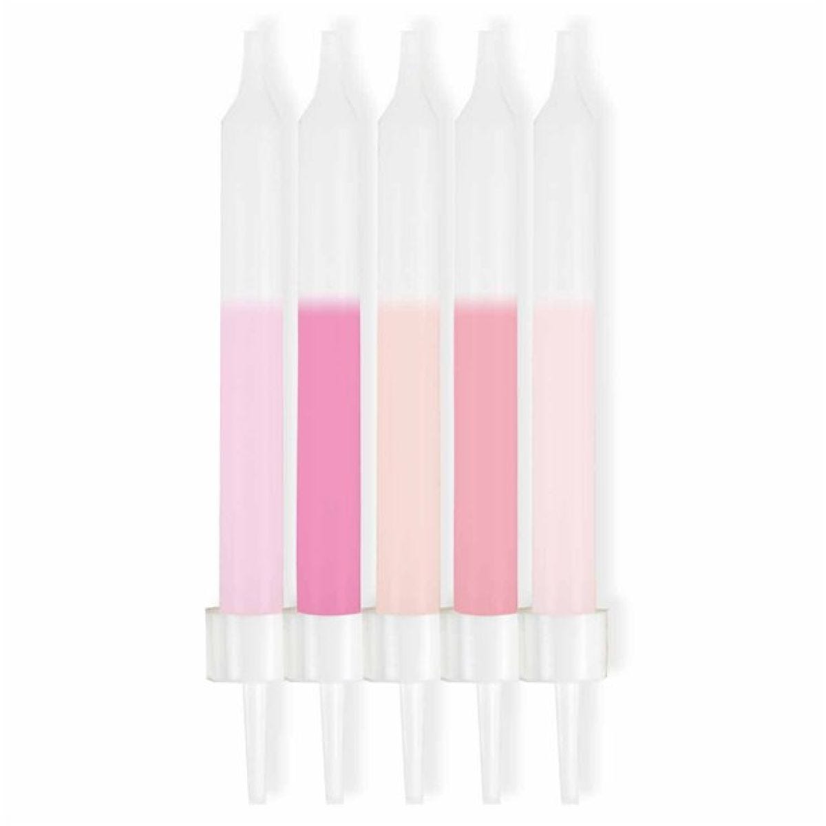 Pink Mix Candles - 6cm