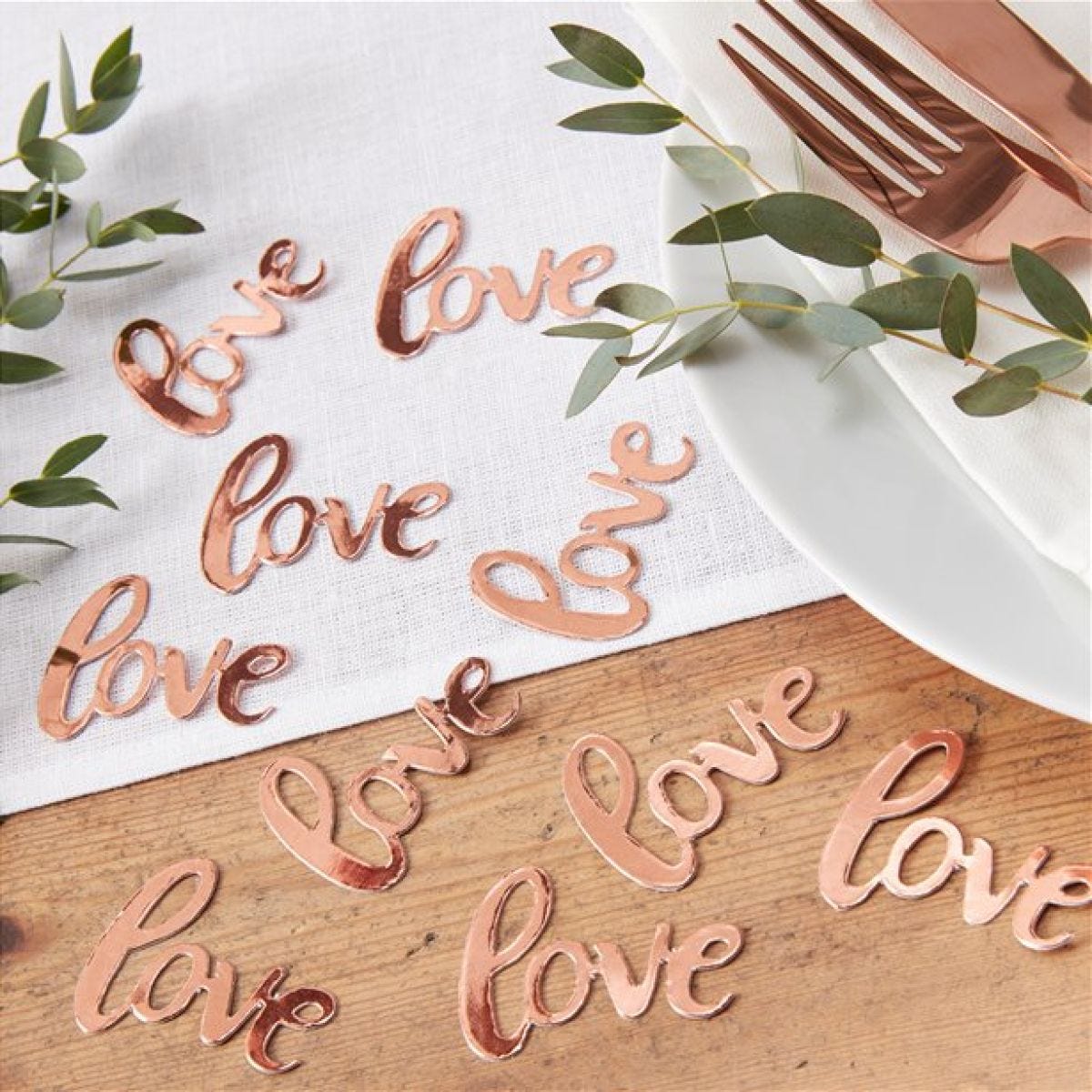 Beautiful Botanics Rose Gold &apos;Love&apos; Confetti - 14g Bag