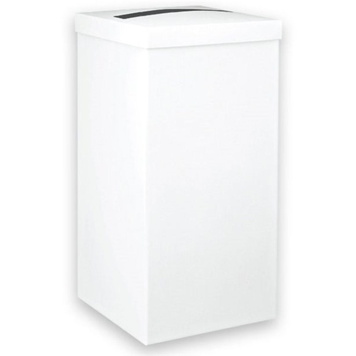 White Silk Wedding Post Box