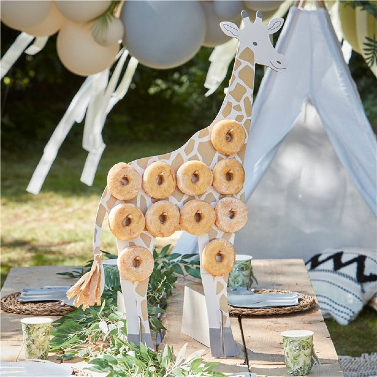 Let&apos;s Go Wild Giraffe Donut Stand