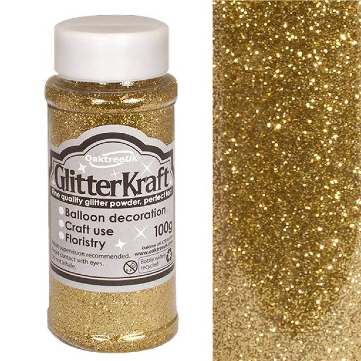 Gold Balloon Glitter - 100g