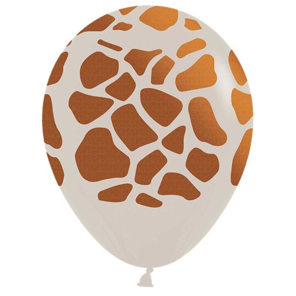 Animal Print Assorted Sempertex Latex Balloons - 5"