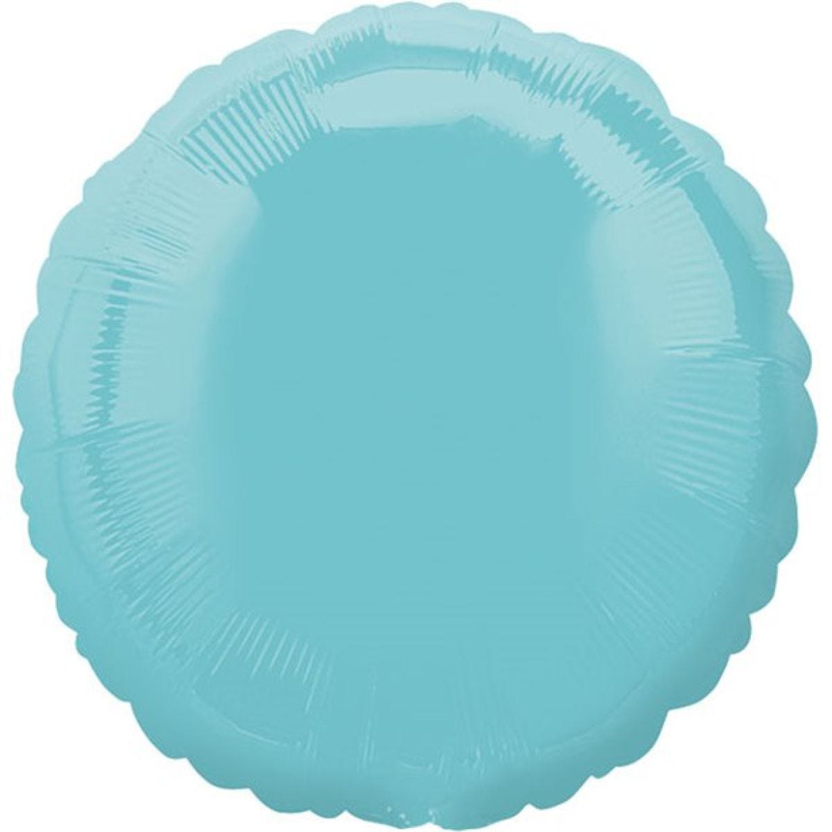 Robins Egg Blue Round Balloon - 18&apos;&apos; Foil - unpackaged