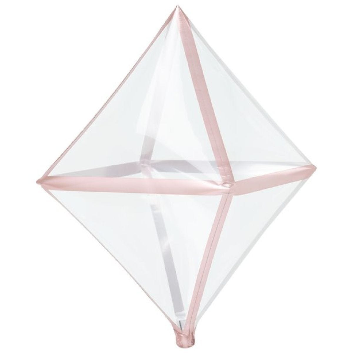 Rose Gold Angle Trimz - 25" Balloons