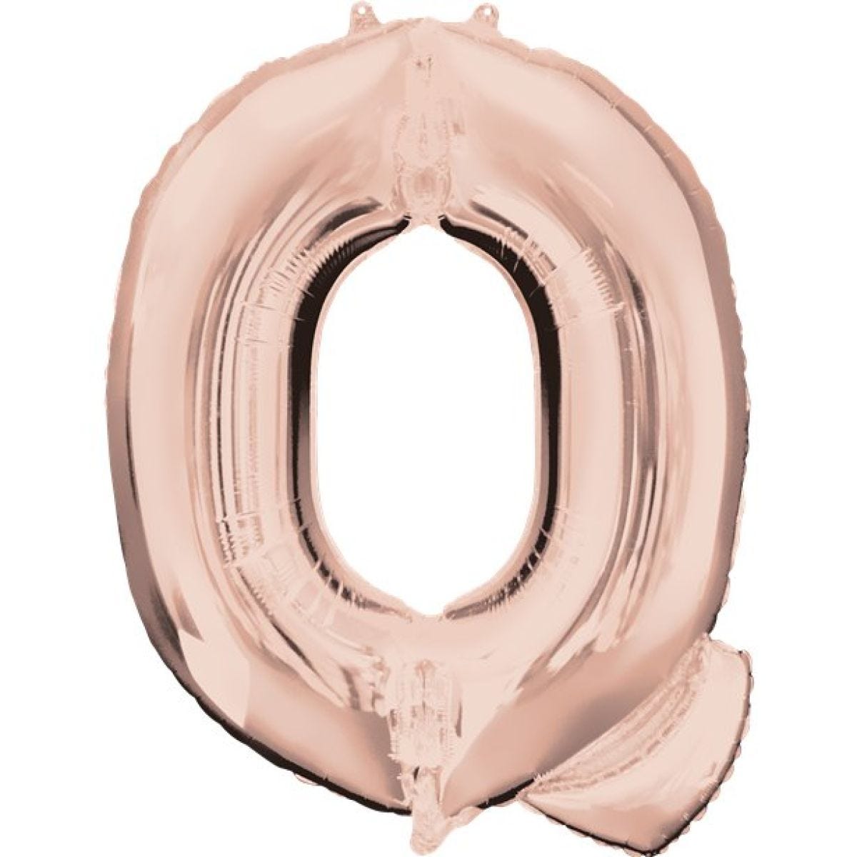 Rose Gold Letter Q Balloon - 34 Foil