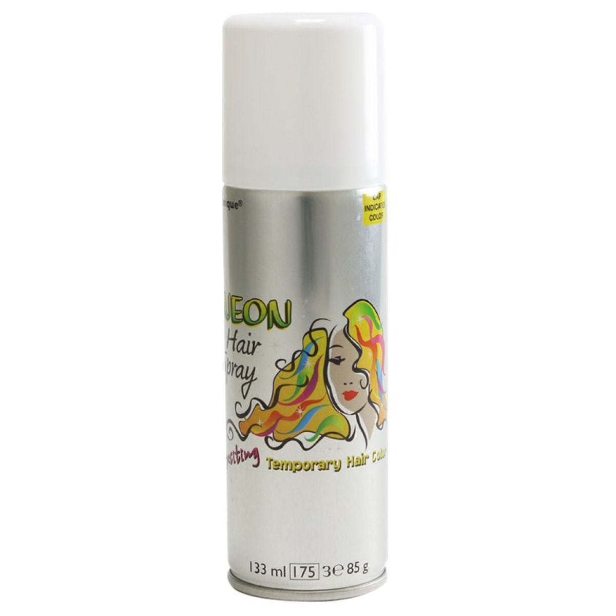 Coloured Hair Spray - White 133ml