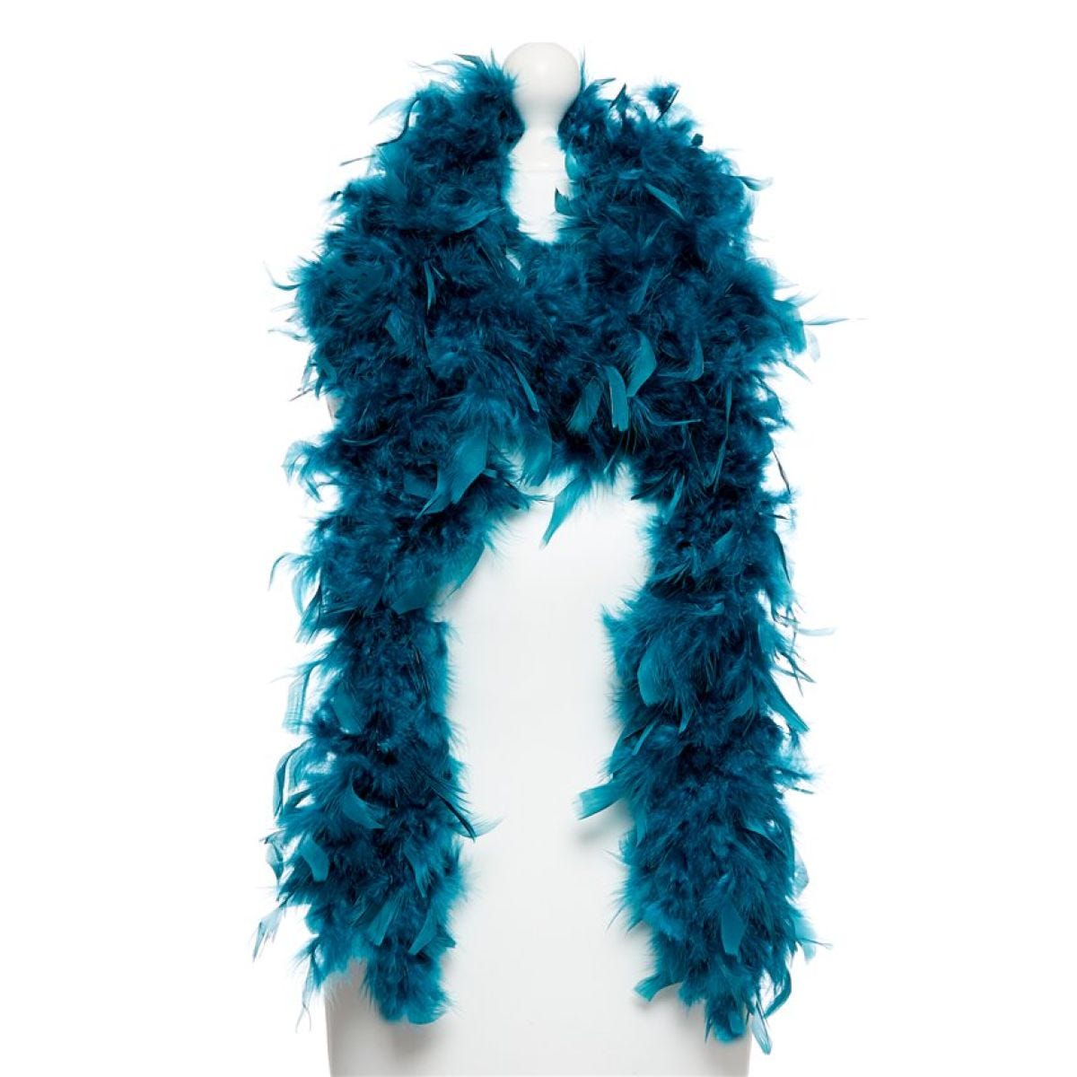 Deluxe Teal Feather Boa