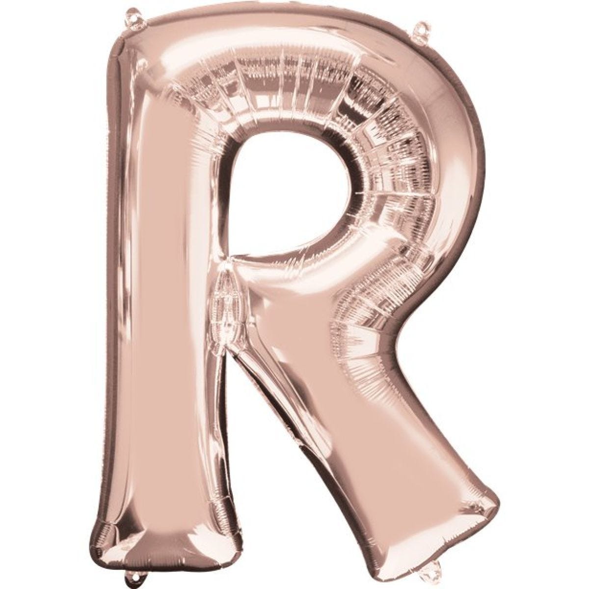 Rose Gold Letter R Balloon - 34 Foil