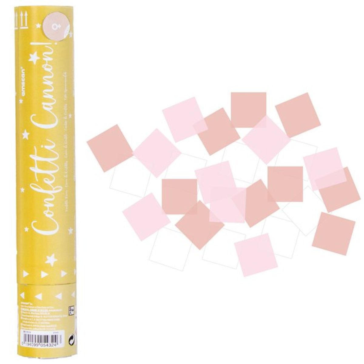 Pink Confetti Cannon - 24cm