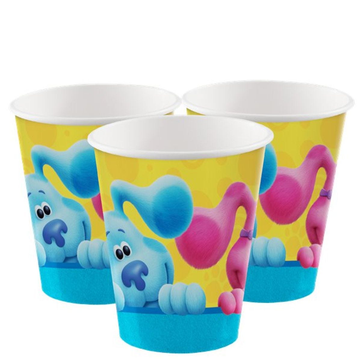 Blue&apos;s Clues Paper Cups - 250ml (8pk)