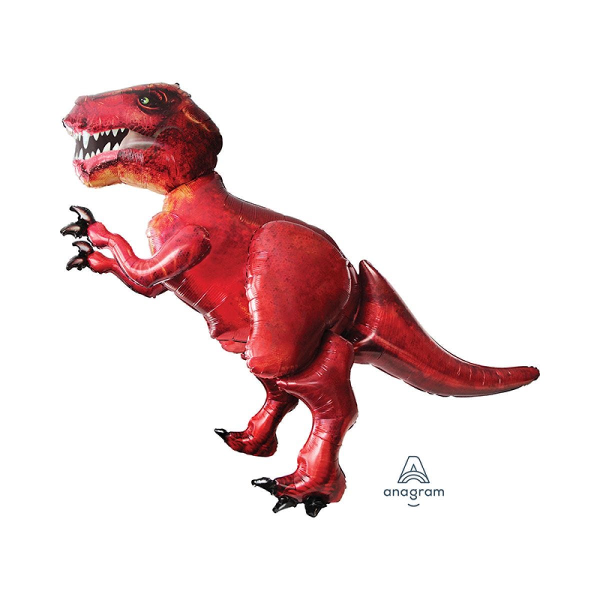 Tyrannosaurus Rex Giant Foil Airwalker Balloon - 68" x 61"