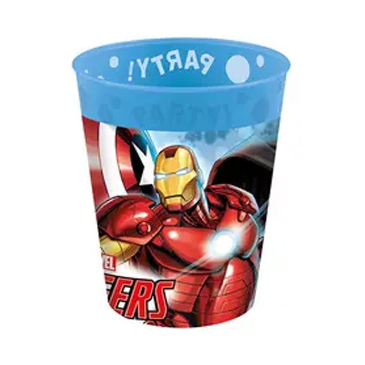 Avengers Resuseable Plastic Party Cups - 250ml (4pk)