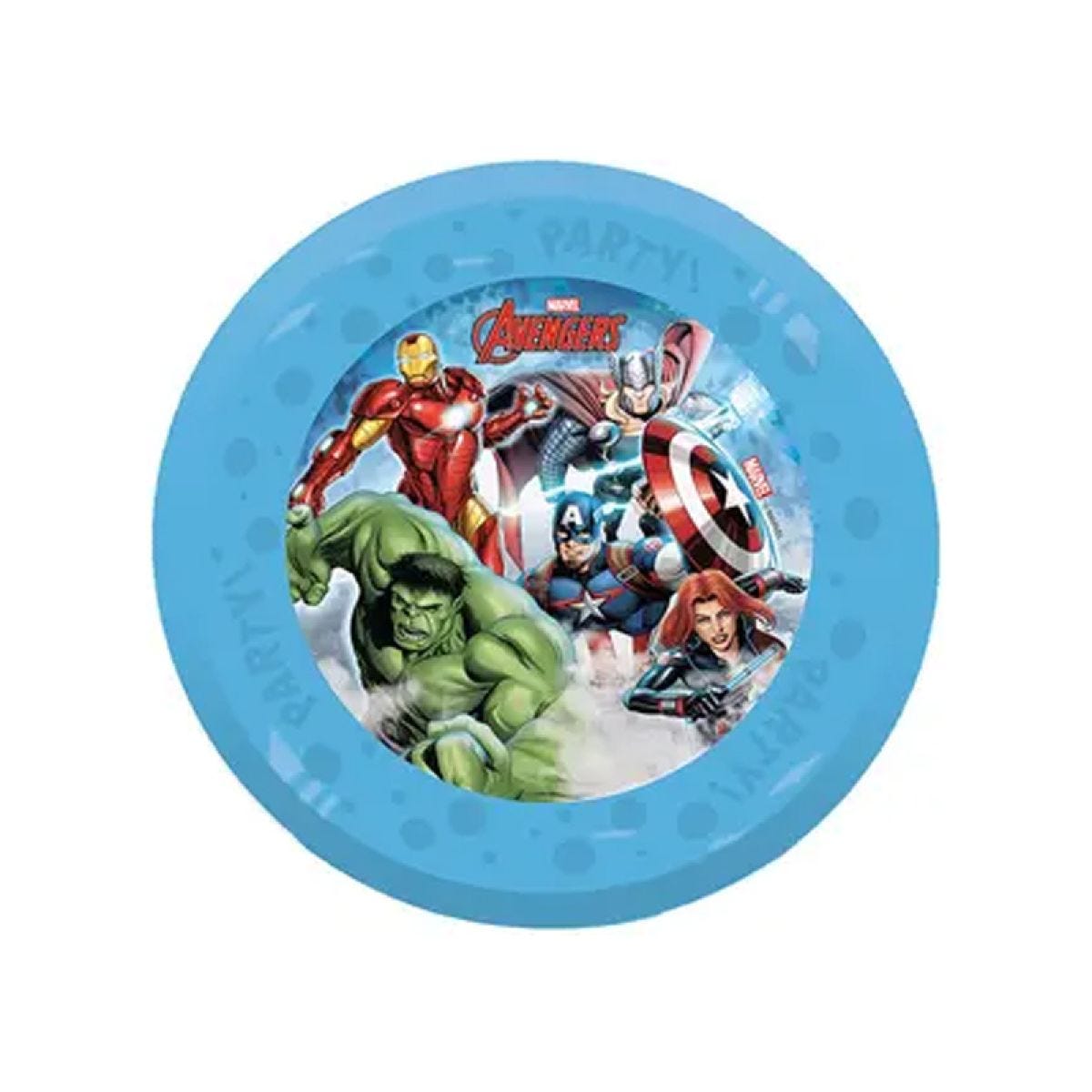 Avengers Resueable Plastic Party Plates (4pk)