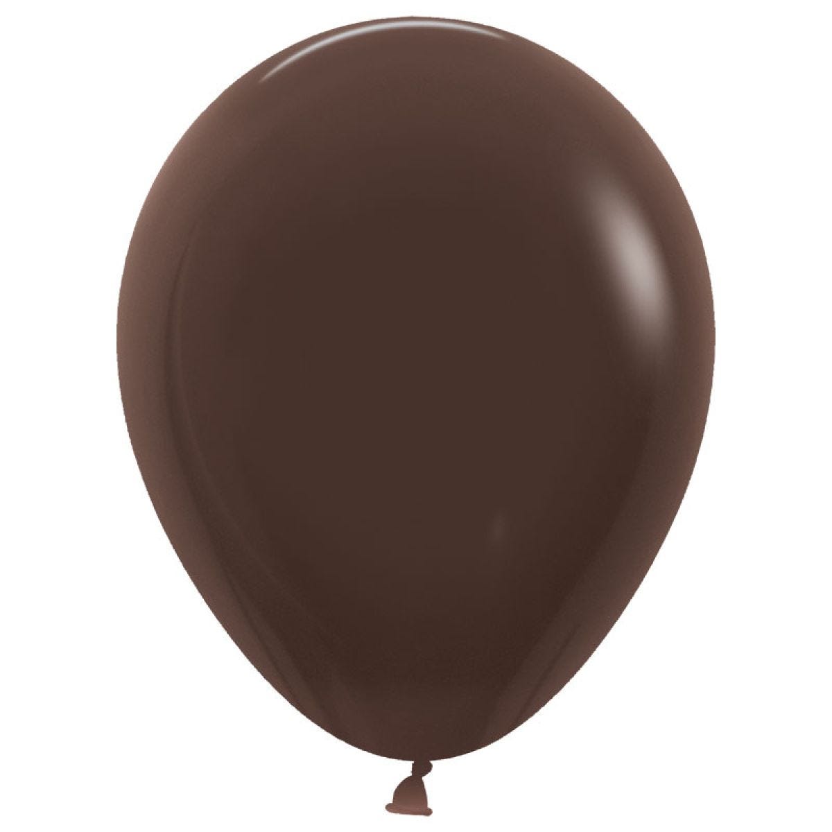 Chocolate Balloons - 12" Latex (50pk)
