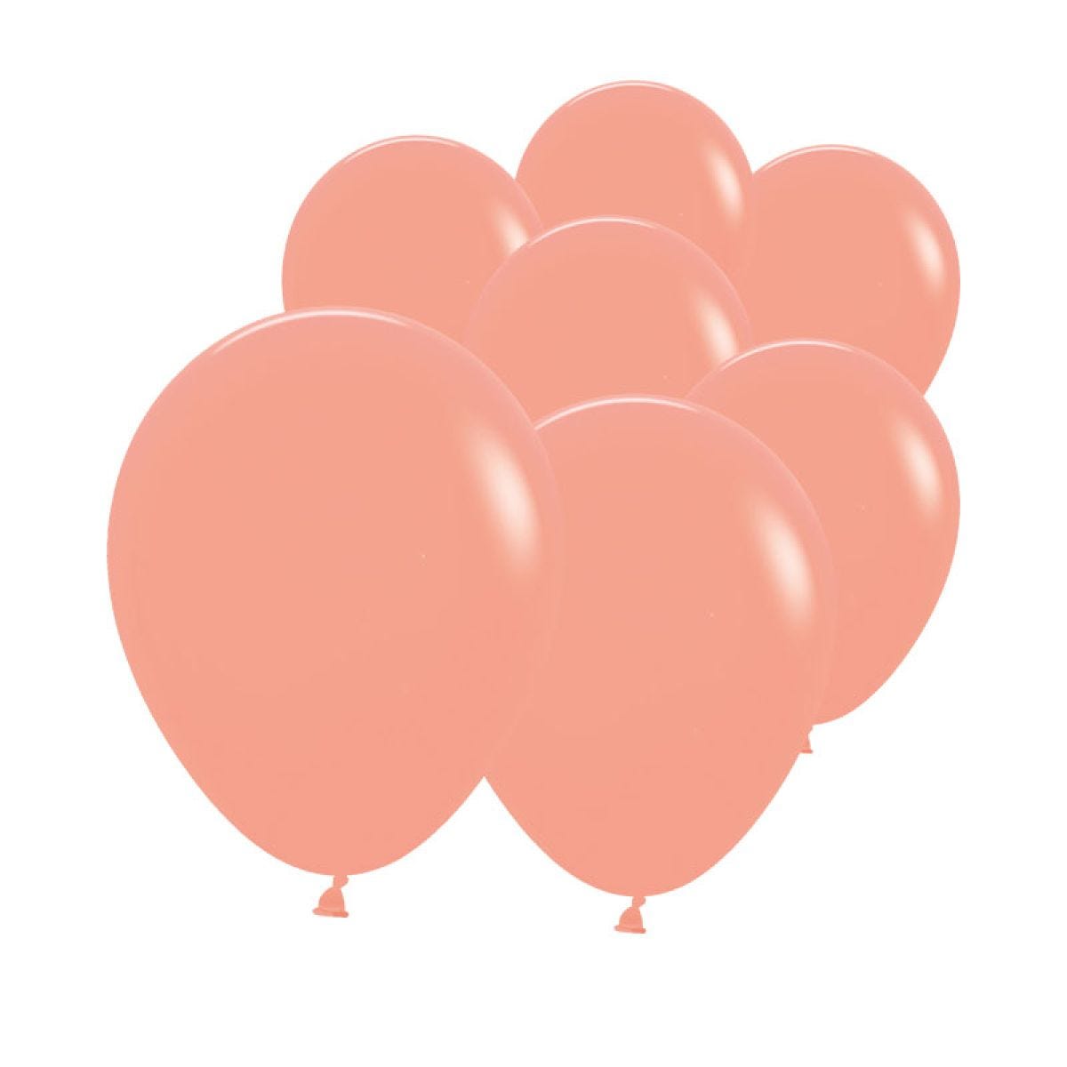 Neon Orange Mini Balloons - 5" Latex (100pk)