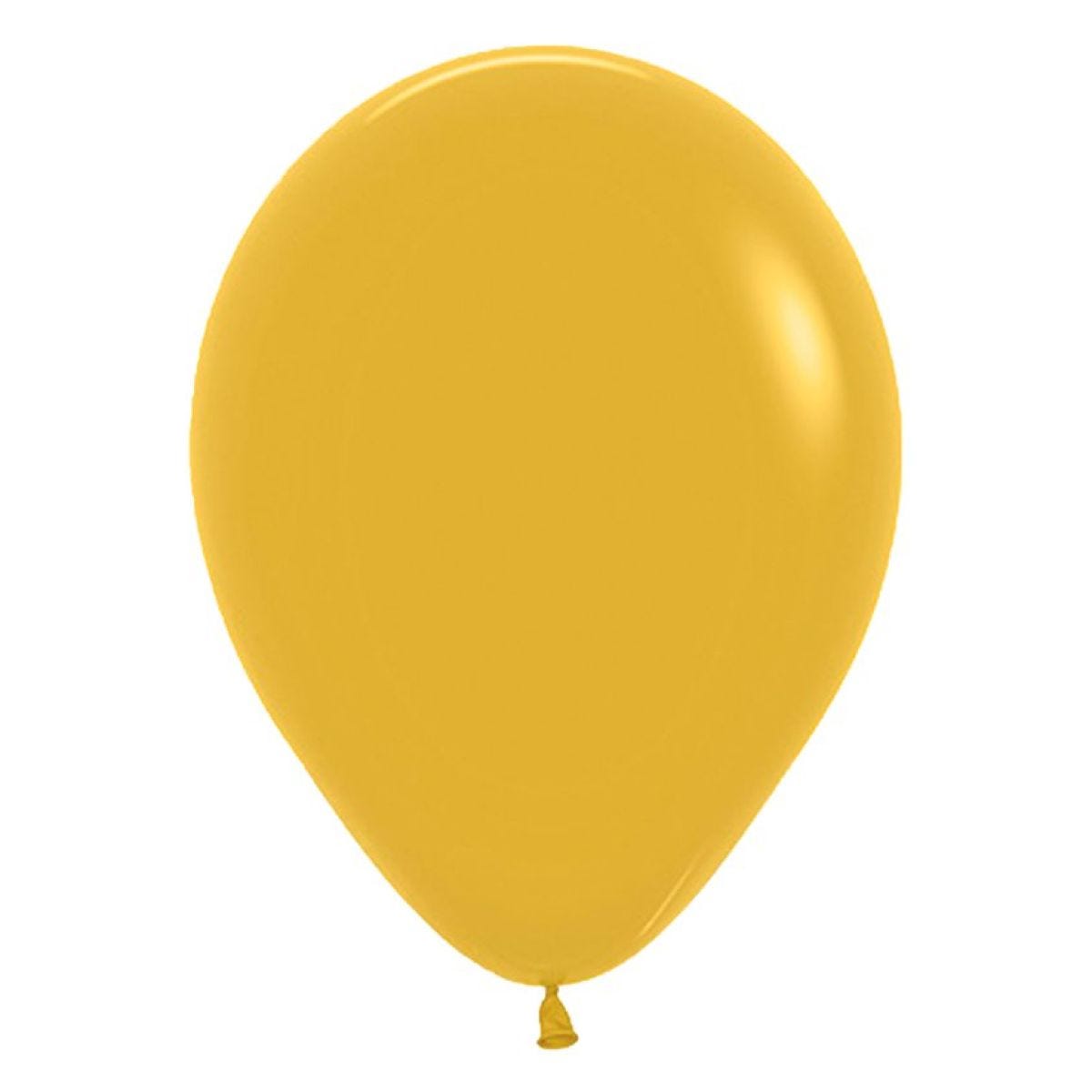 Mustard Balloons - 12" Latex (50pk)