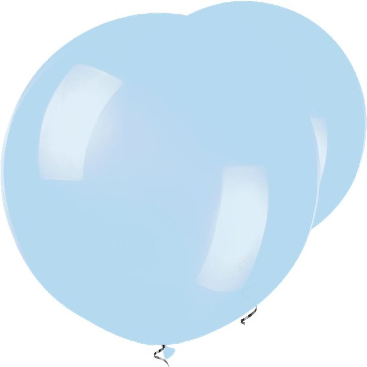 Baby Blue Large Balloons - 36" Latex (10pk)
