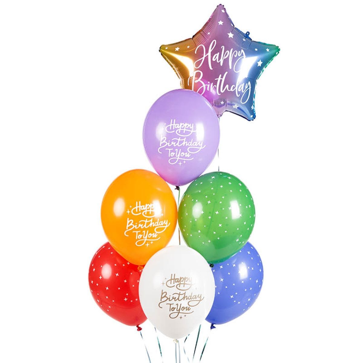 Happy Birthday to You Balloons - 12" Latex (6pk)