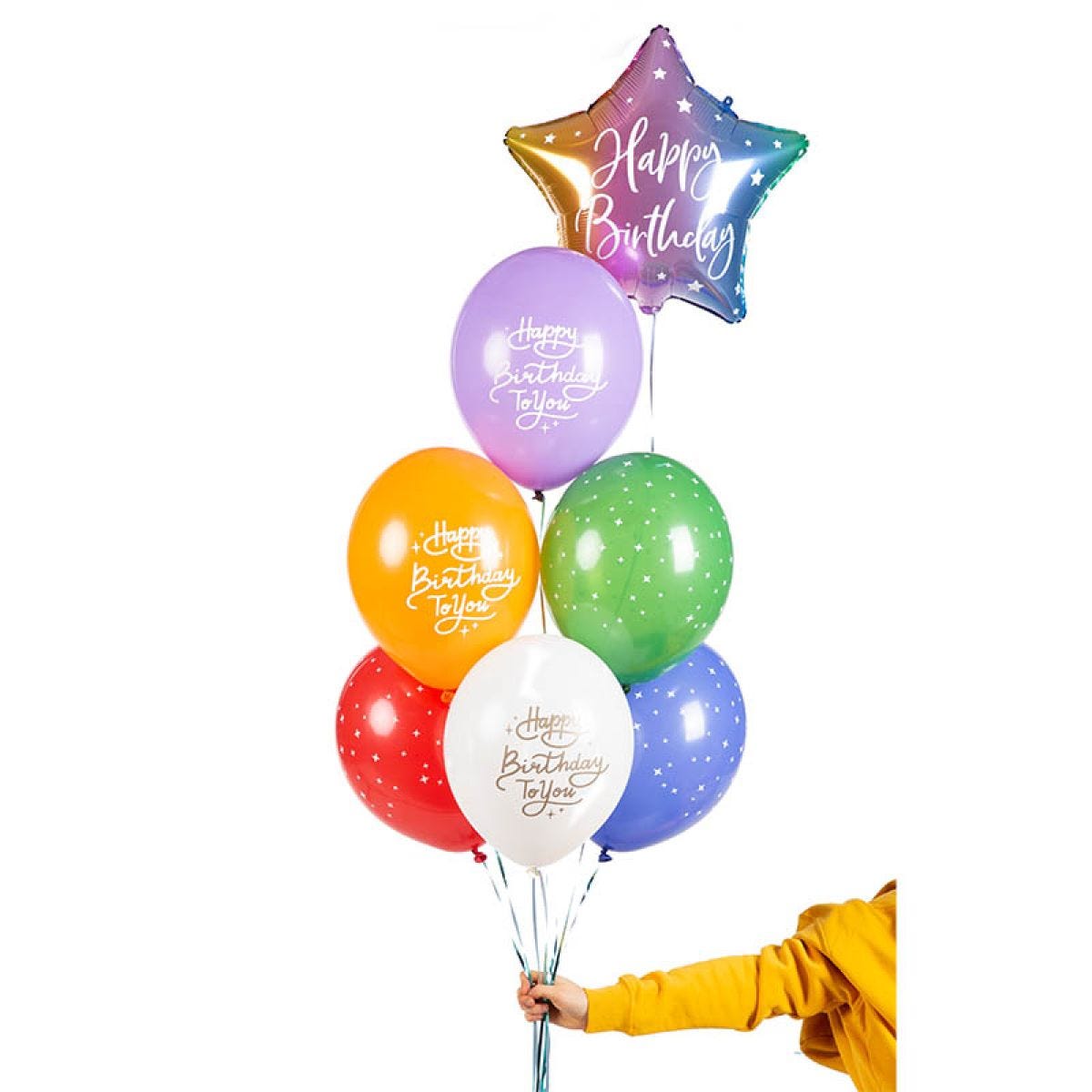Happy Birthday to You Balloons - 12" Latex (6pk)