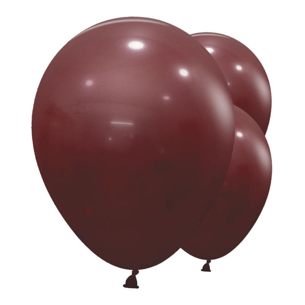 Fashion Burgundy Balloons - 24" Latex (3pk)