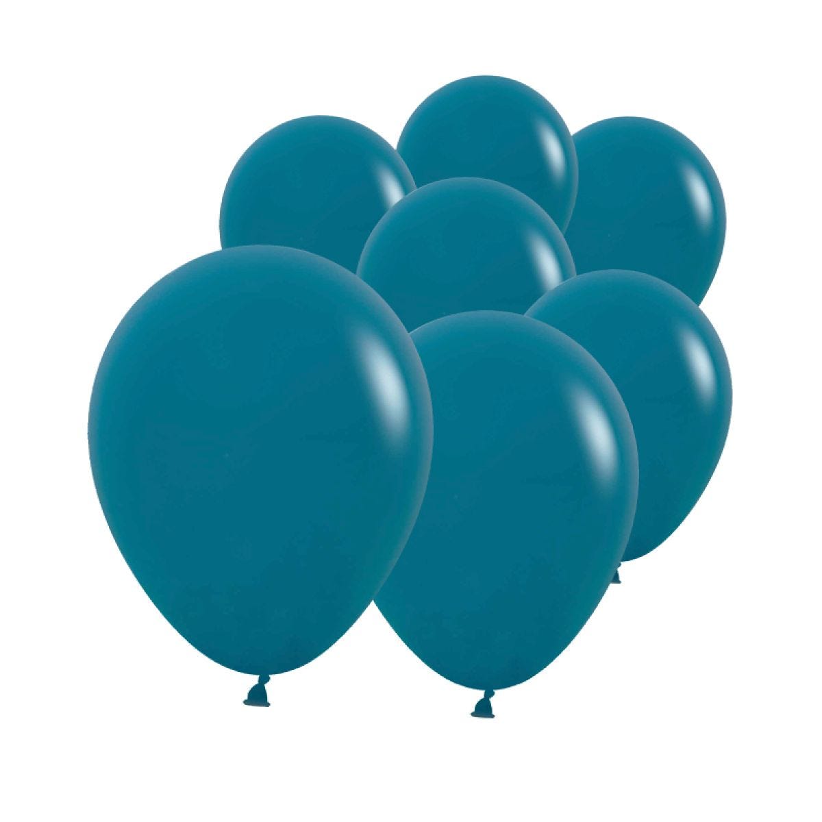 Deep Teal Balloons - 5" Latex (100pk)