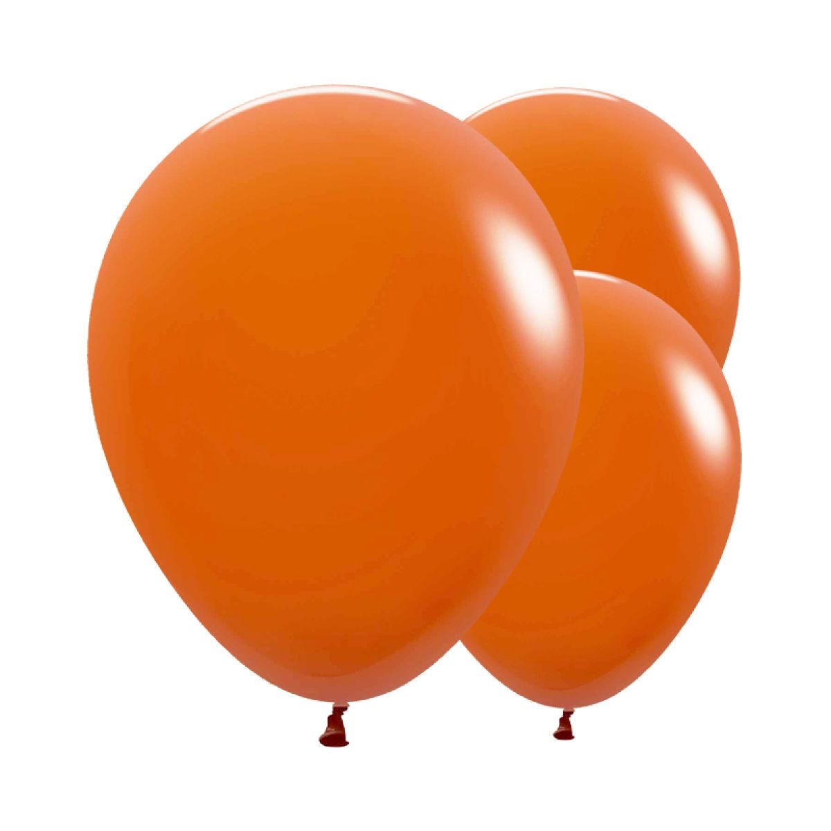 Sunset Orange Balloons - 18" Latex (25pk)