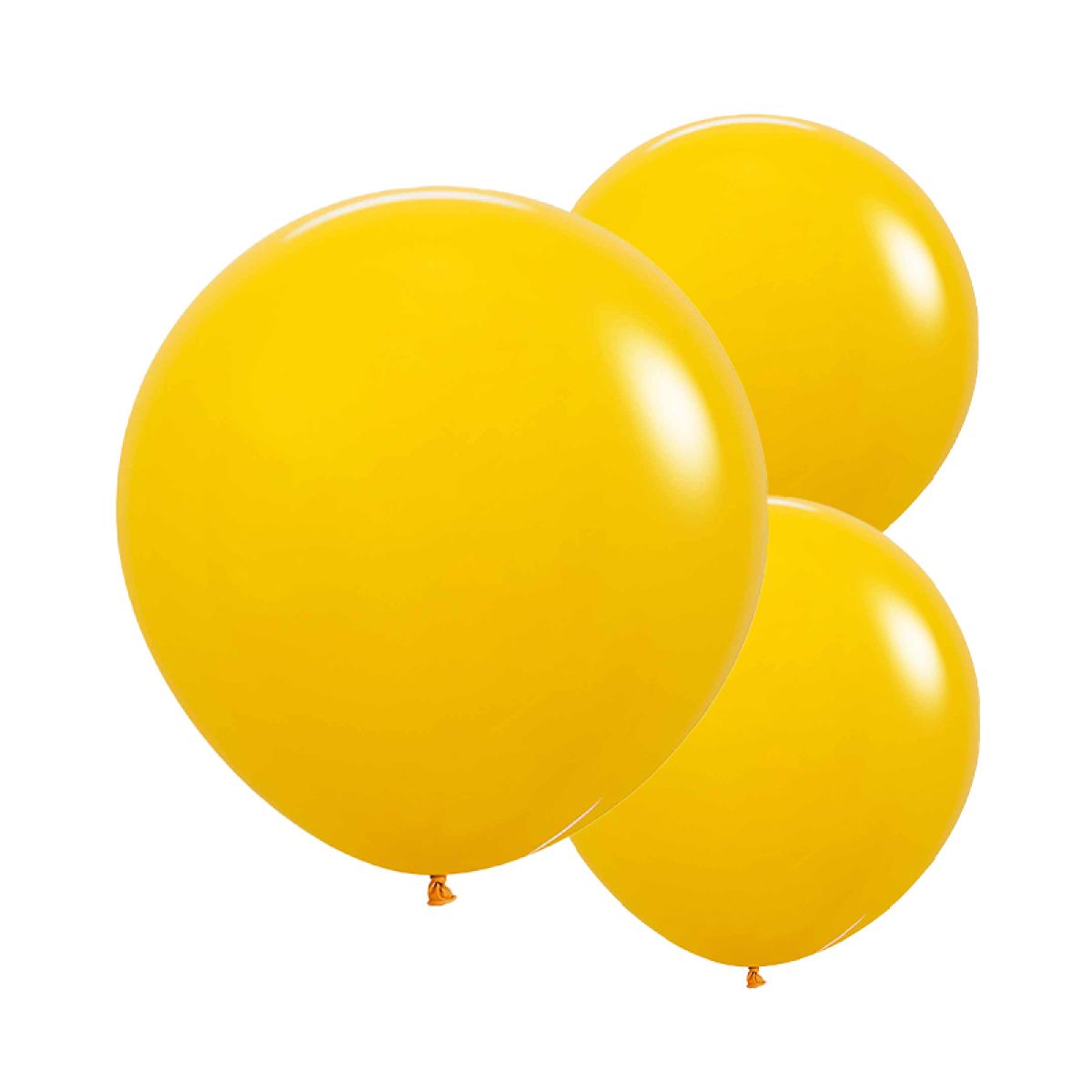 Honey Yellow Balloons - 24" Latex (3pk)