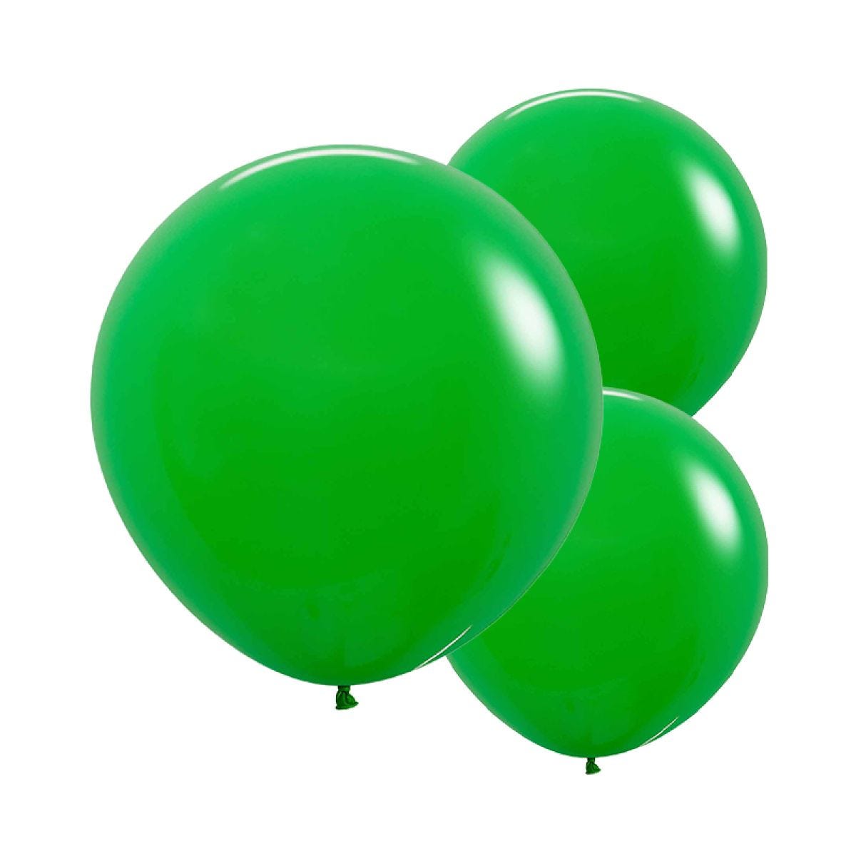 Shamrock Green Balloons - 24" Latex (3pk)
