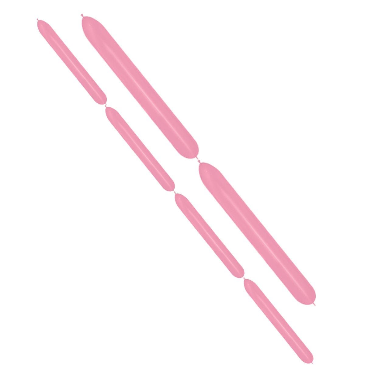 Link-o-Loon 660 Pink Balloons - Latex (50pk)