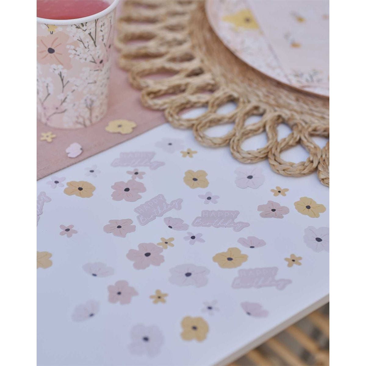 Birthday Bloom Flowers Confetti (14g)