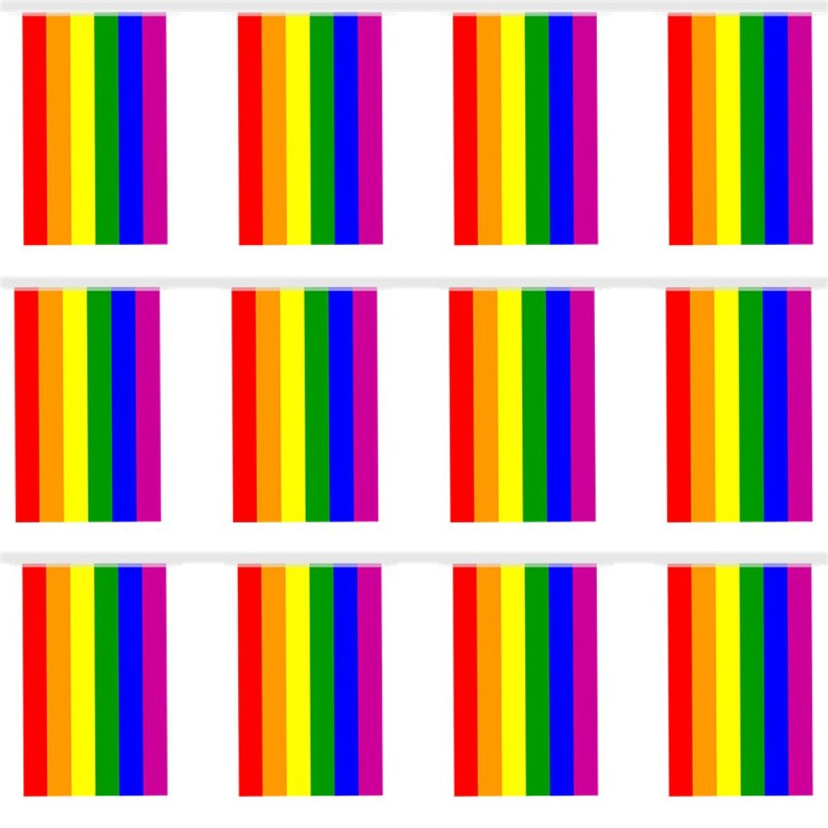 Pride Flag Bunting - 7m