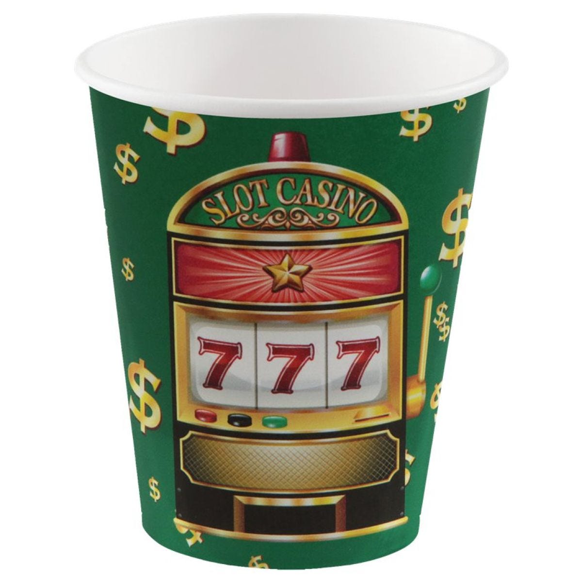 Casino Paper Cups - 250ml (10pk)