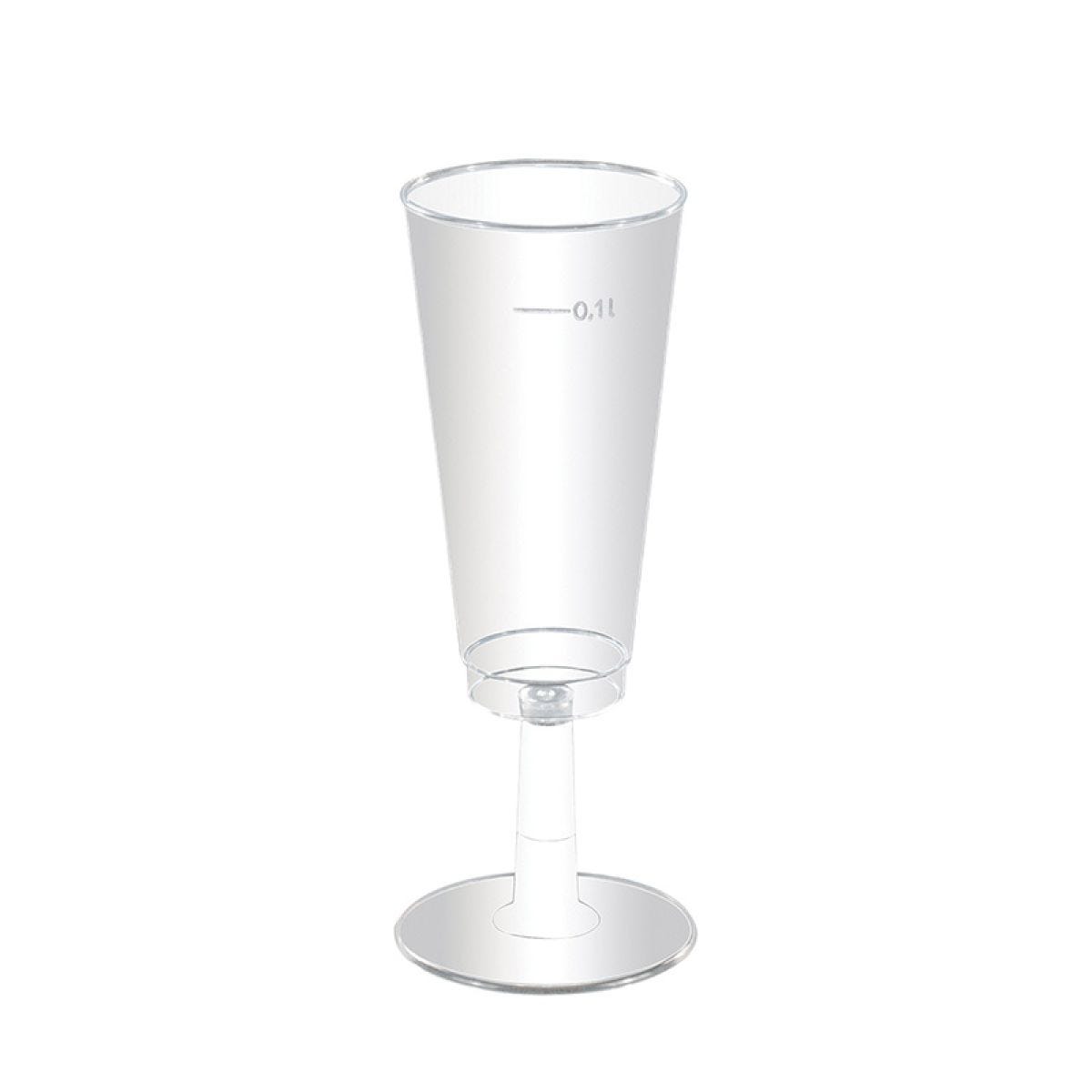 Wine Plastic Glasses - 100ml (6pk)