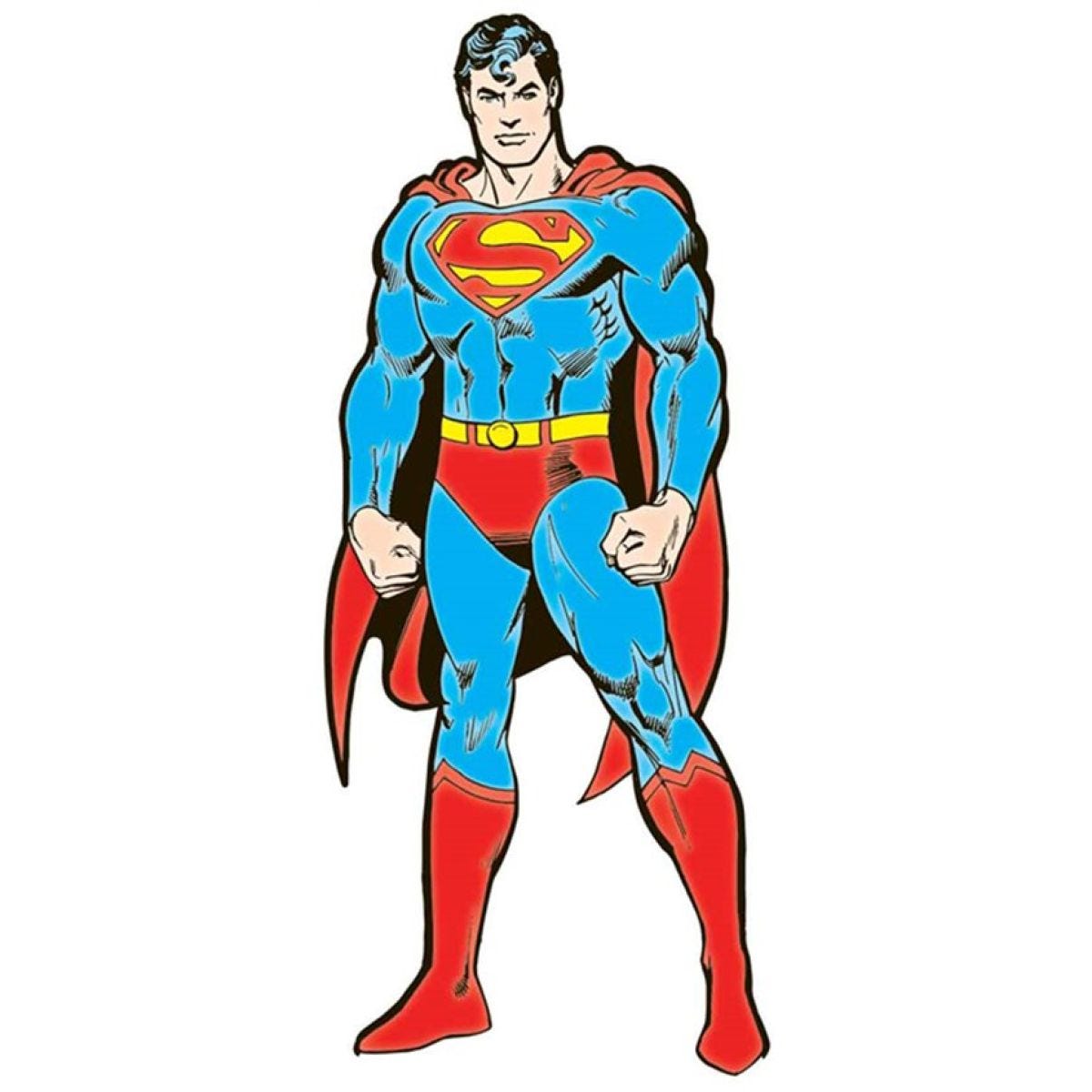 Mini Superman Cardboard Cutout - 92cm x 35cm